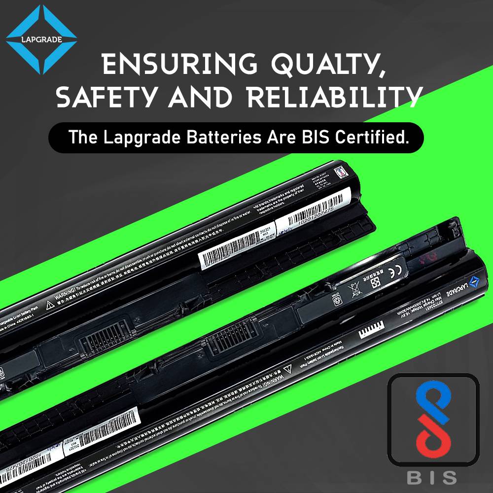 Lapgrade Battery for Dell Inspiron Latitude Vostro 14.6V 40Wh M5Y1K, Black, (8541582452)