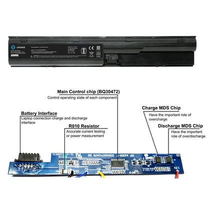 Lapgrade Battery for HP ProBook 4430S 4431S 4435S 4436S 4440S 4441S Series