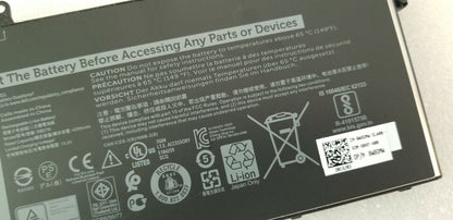 Dell Original 3 Cell 11.4V 51WHr Laptop Battery for Latitude 5400 Precision 3540