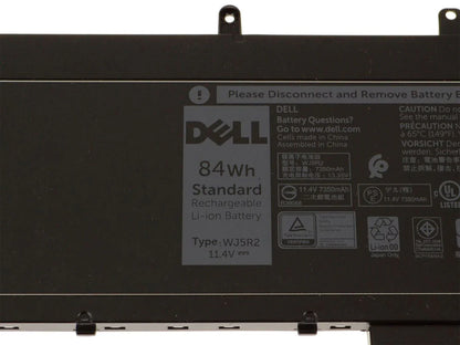 Dell Original 6 Cell 11.4V 84WHr Laptop Battery for Precision 3510 Latitude E5570