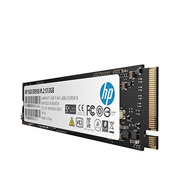 HP EX950 M.2 512GB PCIe 3.1 x4 NVMe 3D TLC NAND Internal Solid State Drive (SSD)