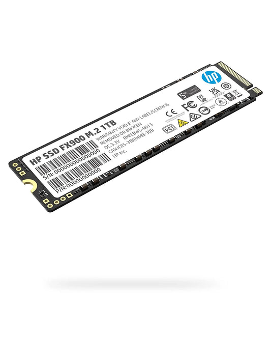HP FX900 1TB NVMe GEN 4 Internal SSD, PCIe 4.0 16 Gb/s, M.2 2280, 3D TLC NAND PC Solid State Drive up to 5000 MB/s - 57S53AA#ABB
