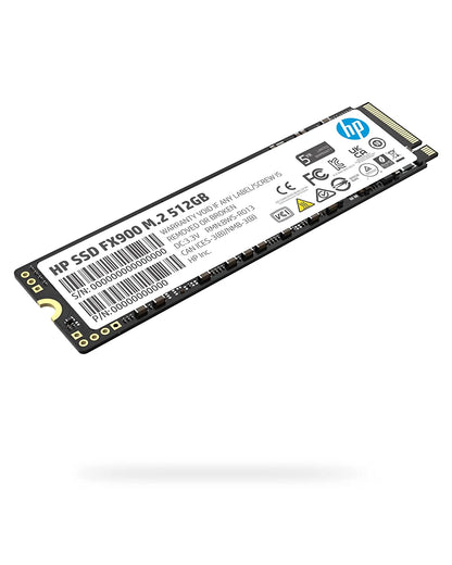 HP FX900 512GB NVMe GEN 4 Internal SSD, PCIe 4.0 16 Gb/s, M.2 2280, 3D TLC NAND PC Solid State Drive Up to 4900 MB/s - 57S52AA#ABB