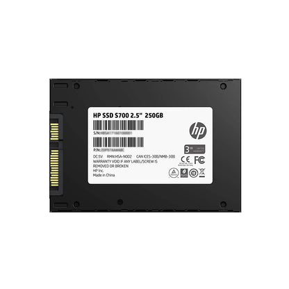 HP SSD S700 2.5 inch 250GB SATA3 Solid State Drive, (3D TLC)