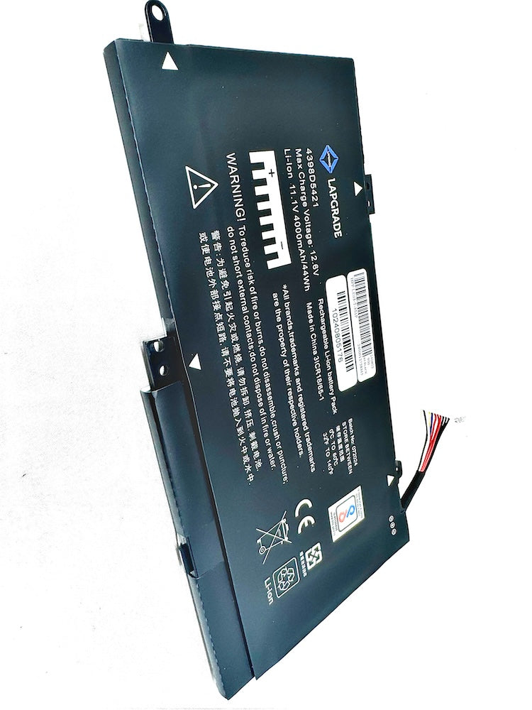 Lapgrade Battery For HP X360 330 G1 11.4V 3400mAh Series-LE03XL