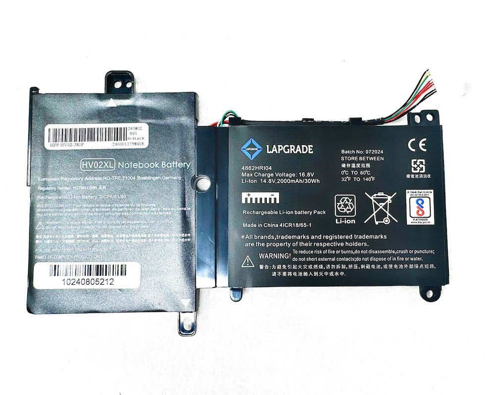 Lapgrade Battery For HP Pavilion X360 11-K Series-HV02XL