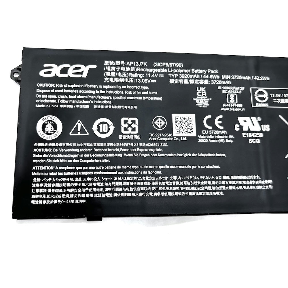 Acer Chromebook Original 3 cell 11.4 11 C740 C720 C720P Series battery-KT.00307.006