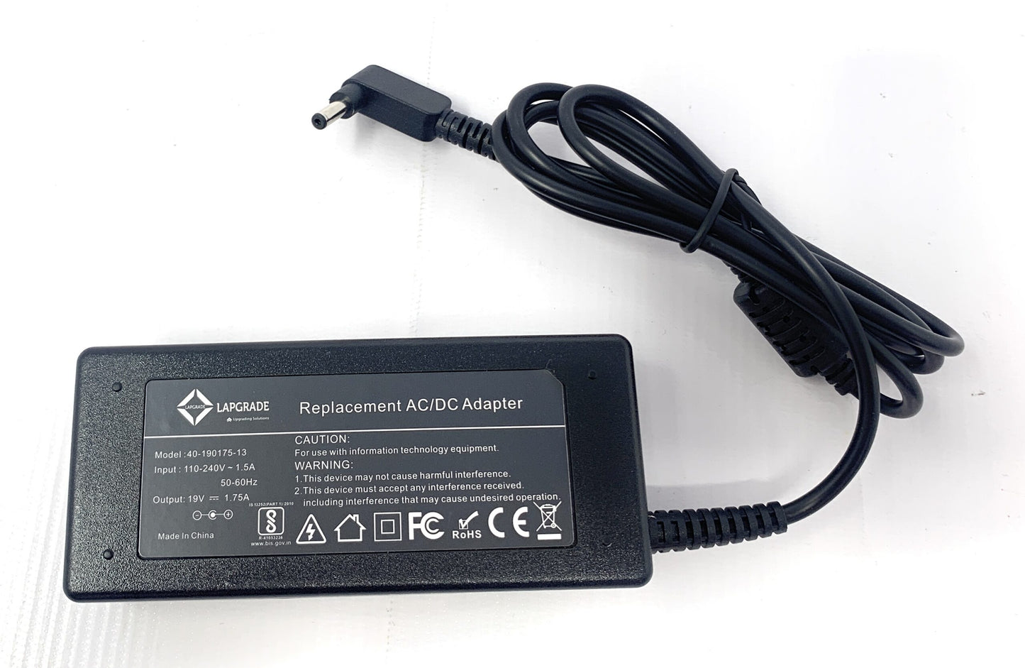 Lapgrade Adapter for Asus Ultrabook 19V 1.75a 33W 4.0*1.35