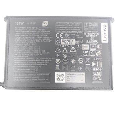 Lenovo Adapter 135W for ThinkPad (slim tip)-4X20Q88545, 4X20E50558