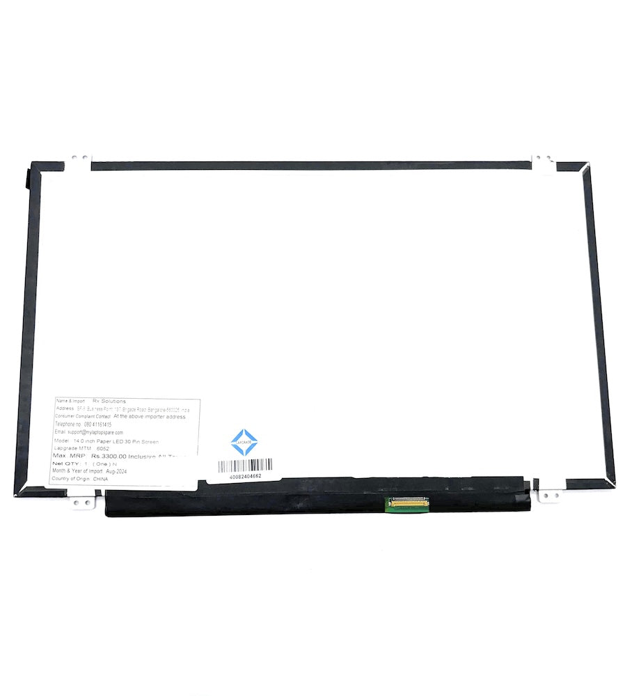 Lapgrade Laptop 14.0 inch Paper LED 30 Pin Screen (With Bracket) - B140XTN02.A