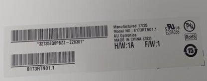 Lapgrade Laptop 17.3 inch Normal LED 30 Pin HD+ Screen (1600*900)