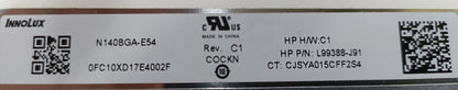 Lapgrade 14.0 WLED 30 PIN N140BGA-E54
