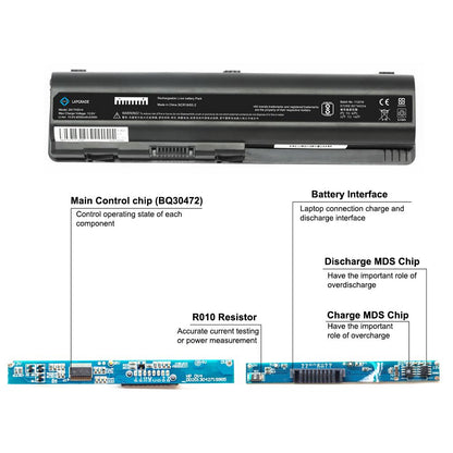 Lapgrade Battery for HP Presario G50 G60 G61 G70 G71 Series