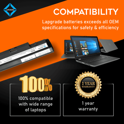 Lapgrade Battery for Samsung N143 N148 N150 N350 Series