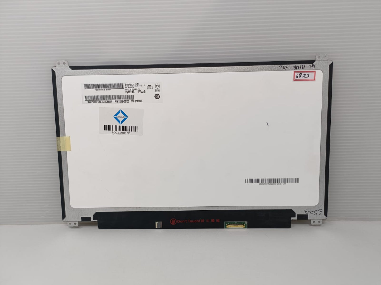 Lapgrade Laptop 13.3 inch Paper LED 30 Pin With Screw Touch Screen Full HD (1920*1080) (For Lenovo specifically)