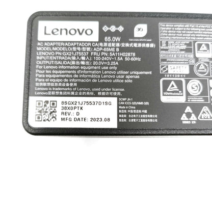 Lenovo 65W Small Pin Adapter with Power Cable-GX20K78585