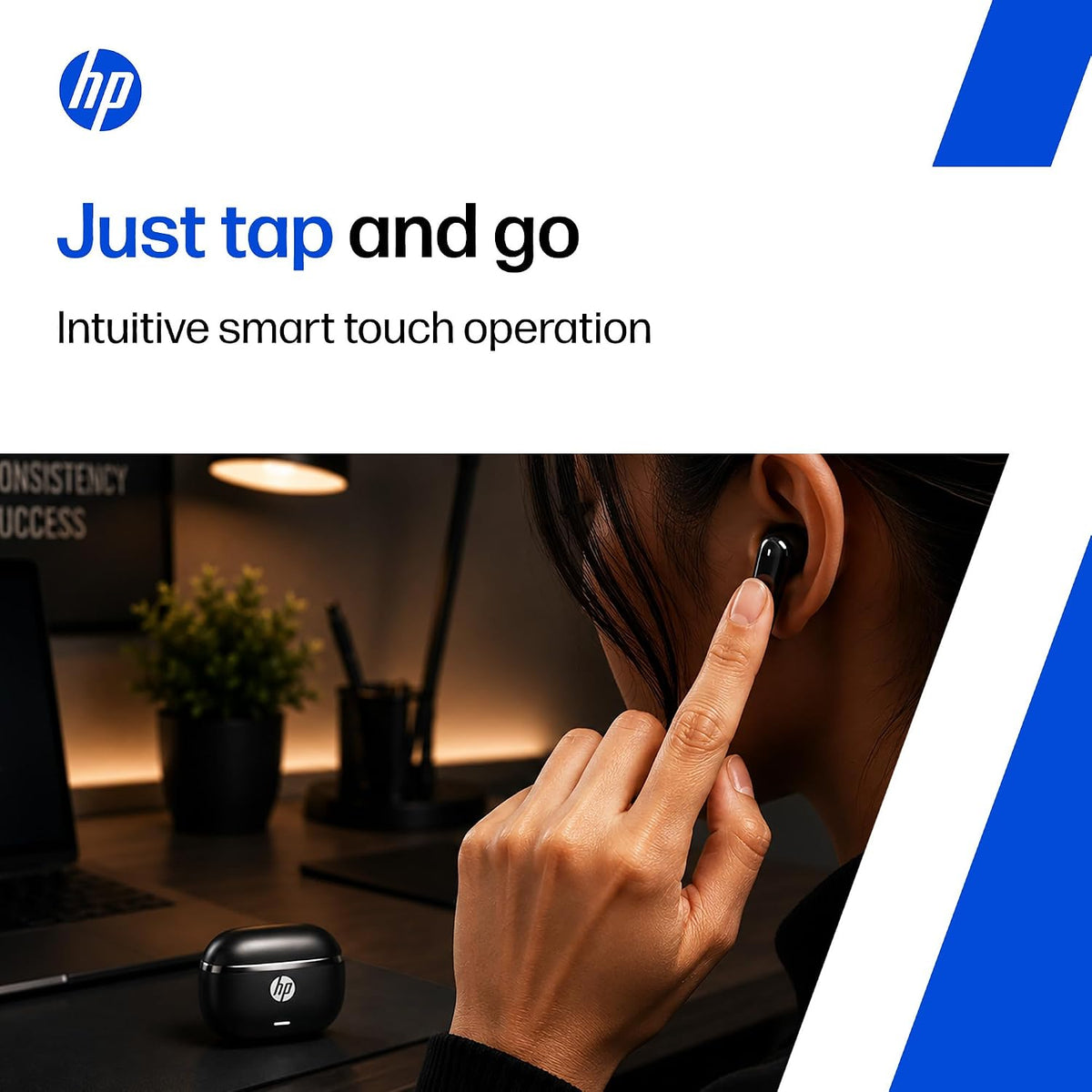 HP H160 Wireless Earbuds - D69YZAA