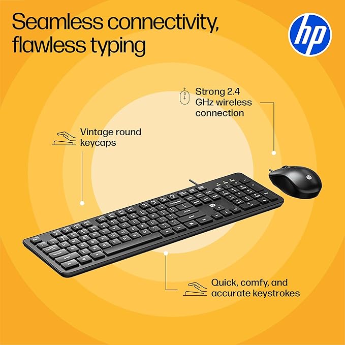 HP KM270 Wireless Mouse and Keyboard Combo-AB3D5AA