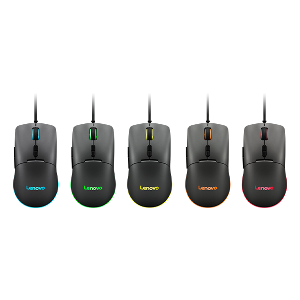 Lenovo M210 RGB Gaming Wired USB Mouse-GY51M74265