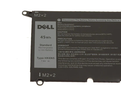 Original Dell Inspiron 13 5000 4 Cell 45Wh Laptop Battery-DGV24
