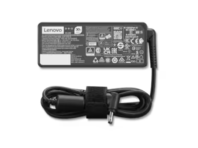 Lenovo 65W Small Pin Adapter with Power Cable-4X21K07724
