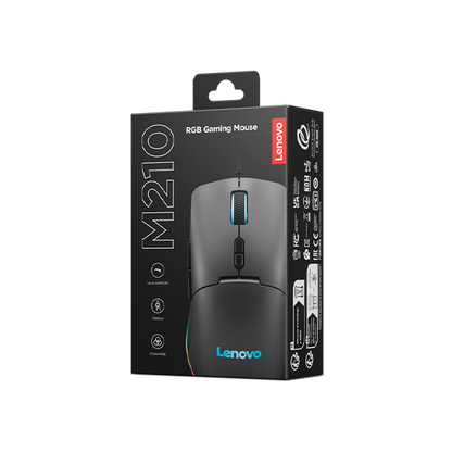 Lenovo M210 RGB Gaming Wired USB Mouse-GY51M74265
