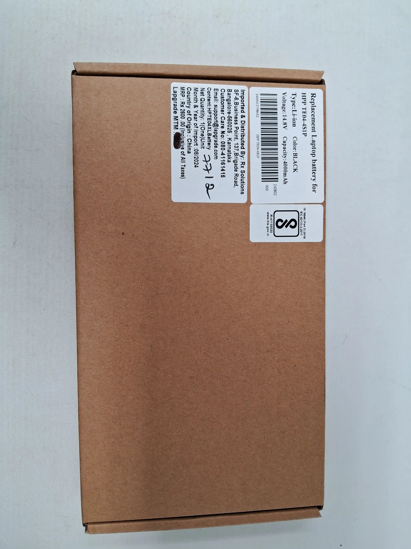 Lapgrade Battery For HP Omen 15-AX000NA Pavilion 15-BC000NE Series 15.4V 2800mAh -TE04XL