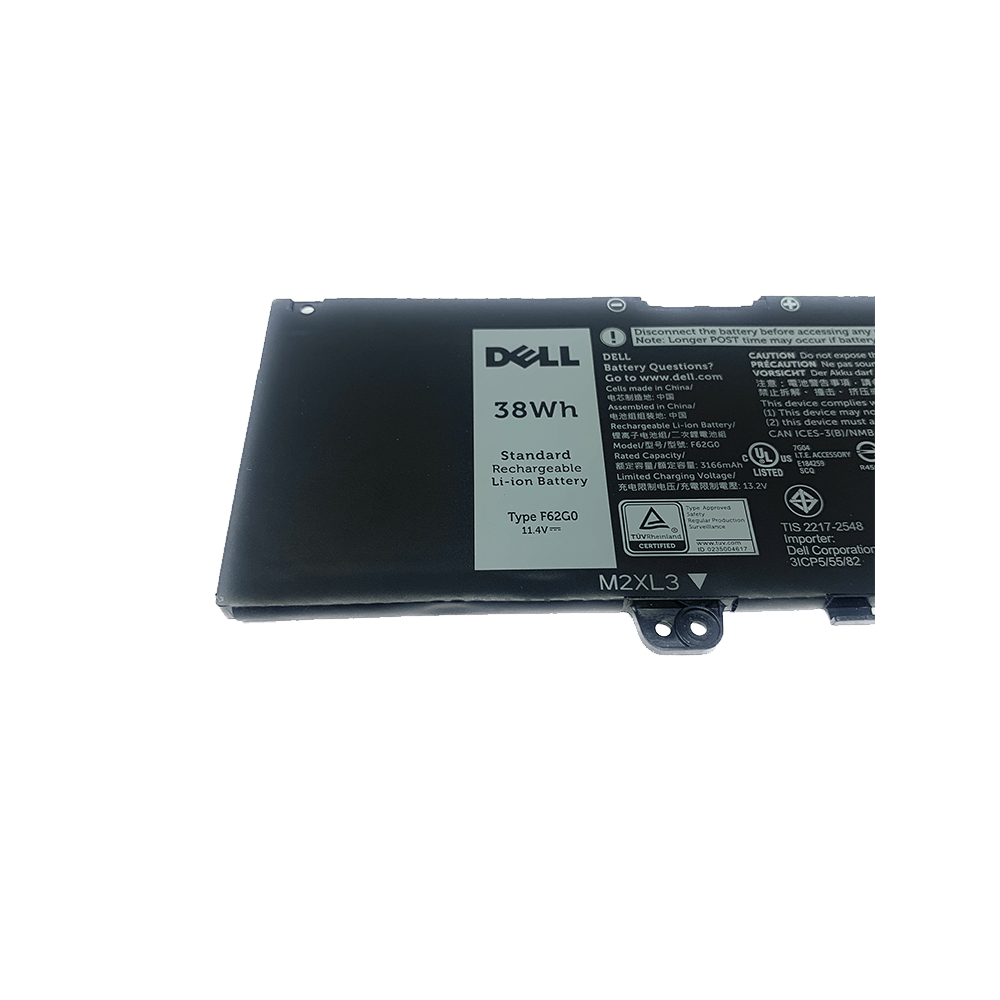 Dell Original 3 Cell 11.4V 38WHr Laptop Battery for Inspiron 13 7380, 7386