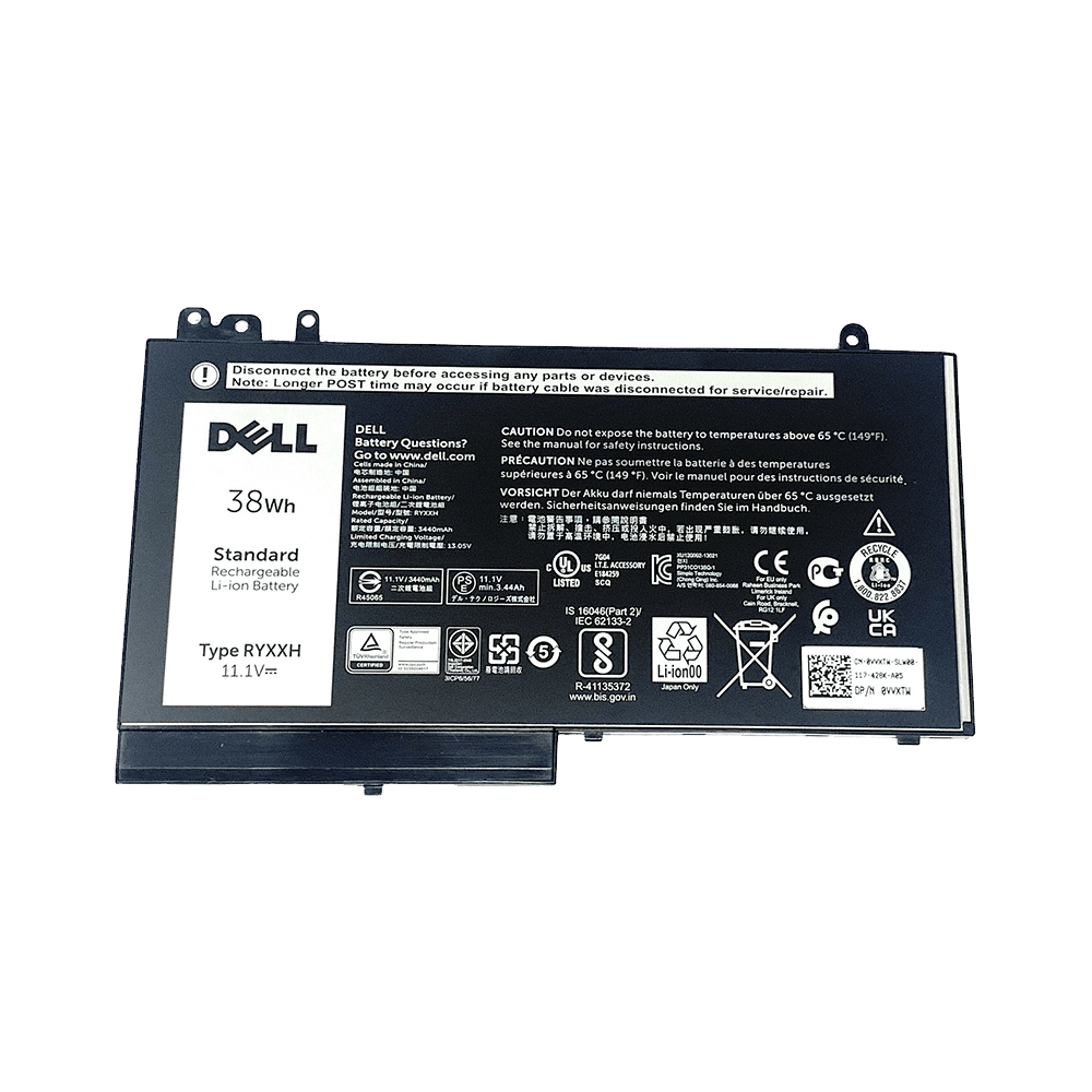 Dell Latitude E5250 38 Whr 3 Cell Original Battery - VVXTW/5TFCY
