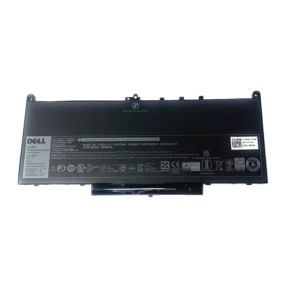 Dell Original 4 Cell 7.6V 55WHr Laptop Battery for Latitude 14 E7470