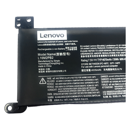 Lenovo Original 2 Cell 7.6V 35WHr Laptop Battery for IdeaPad V145-15AST, V145-15AST-81MT