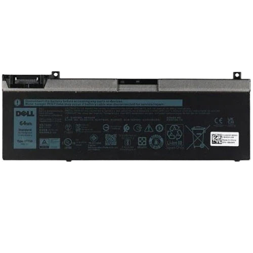 Dell Original Laptop Battery for Precision 7530 7730 Primary 4 Cell 64Wh Battery-GHXKY/5TF10/RY3F9