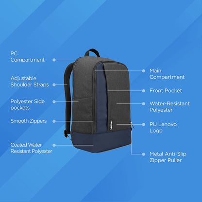 Lenovo 15.6 cm Professional Backpack-GX41B33569