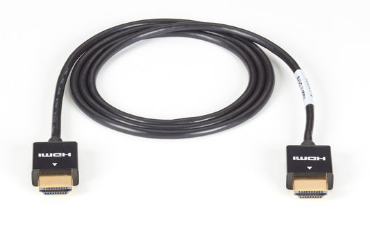 Black Box Slim Line High Speed HDMI Cable 1M