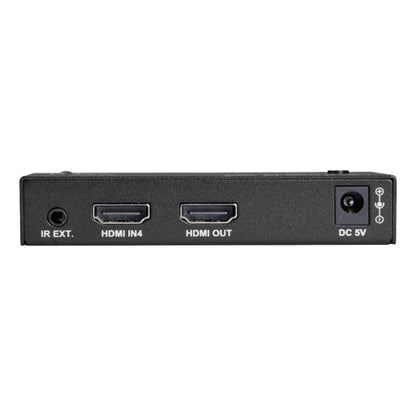 Black Box 4-Port HDMI 2.0 Video Switch 4K 60 HZ 4:4:4 HDCP 1.4/2,2, IR