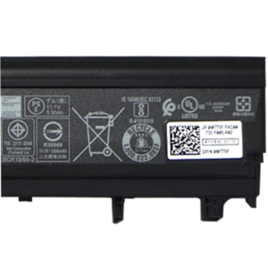 Dell Latitude E5540 E5440 6 Cell Battery-M7T5F/WGCW6 front side