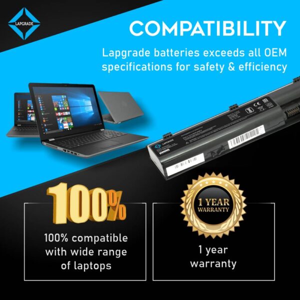 Lapgrade Battery for HP ProBook 4431S Series compatible