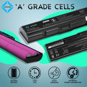 Lapgrade Battery for Toshiba Satellite A200 A205 A210 A215 A300 A305 A350 A355 Series a grade