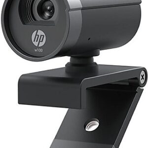 HP w100 480p/30 Fps Webcam, Built-in Mic, Plug and Play