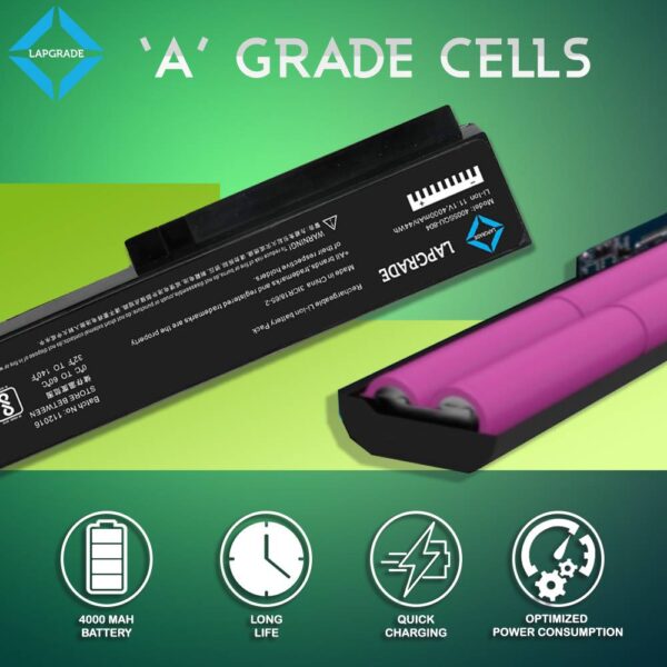 Lapgrade Battery For LG R410,510(SQU-804) a grade