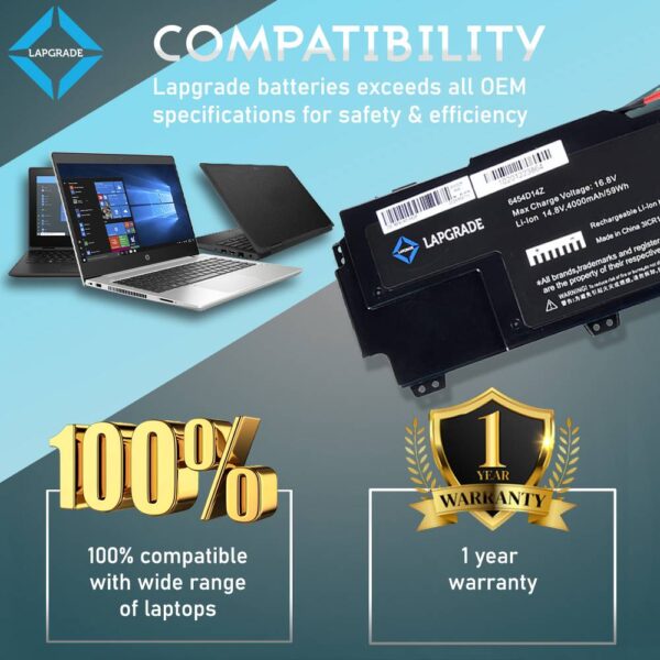 Lapgrade Battery for Dell XPS 14z 14z-l412x 14z-l412z Series-V79Y0 compatible