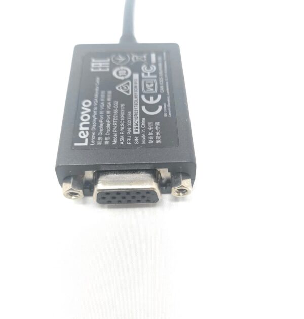 Lenovo Display Port to VGA Monitor Adapter-57Y4393 pin_1