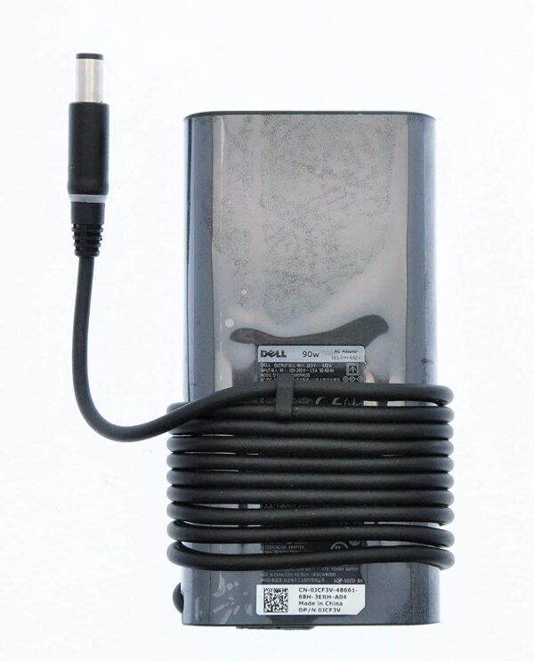 Dell Original 90W 7.4 mm Pin Slim Adapter Charger for Inspiron 8500, 8600, 9200, 9300, 9400 back