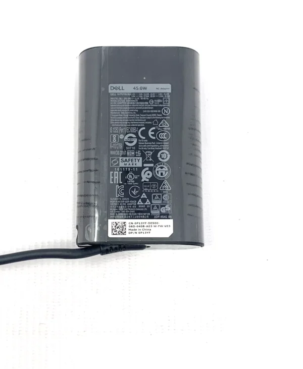 Dell Original 45W Type C Laptop Adapter Charger for P13YF