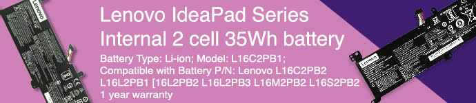Lenovo IdeaPad Series Internal 2 cell 35Wh battery-GX51E73266