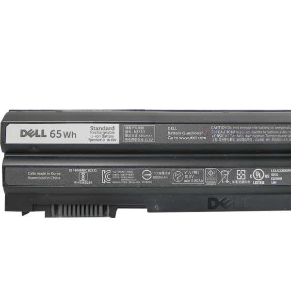 Dell Latitute E6440/E6540 6 Cell battery 65Whr-HTX4D connecter 2