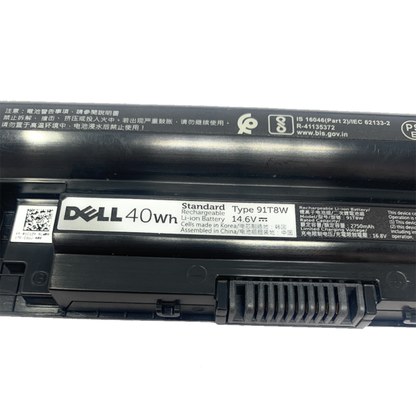 Dell Original 4 Cell 14.8V 40WHr Laptop Battery for Latitude 3440, 3540 label