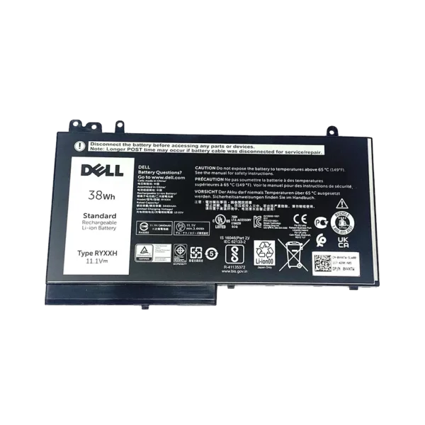 Dell Original 3 Cell 11.1V 38WHr Laptop Battery for Latitude 14 E5450