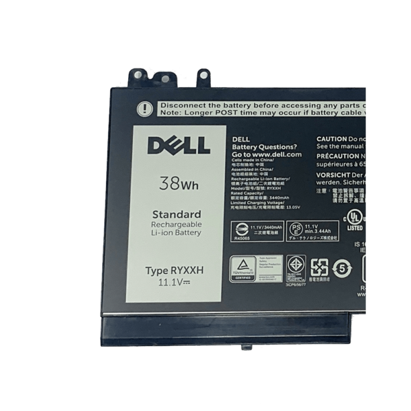 Dell Original 3 Cell 11.1V 38WHr Laptop Battery for Latitude 14 E5450 label