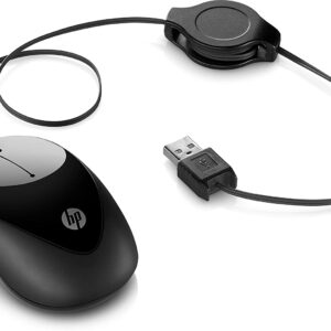 HP Retractable Wired Mouse 100-6GJ71AA